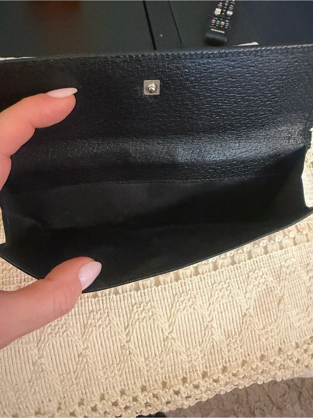 🖤 Vintage Gucci Black Leather Continental Wallet — COA Included